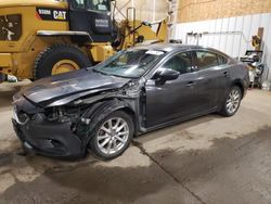 Salvage cars for sale at Anchorage, AK auction: 2015 Mazda 6 Sport