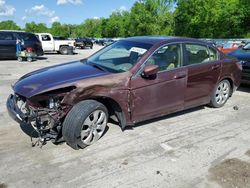 Salvage cars for sale from Copart Ellwood City, PA: 2008 Honda Accord EXL