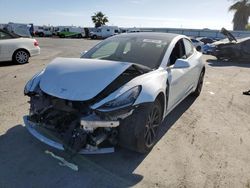 Salvage cars for sale from Copart Martinez, CA: 2019 Tesla Model 3