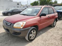 KIA Sportage lx salvage cars for sale: 2008 KIA Sportage LX