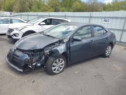 Salvage cars for sale at Assonet, MA auction: 2015 Toyota Corolla L