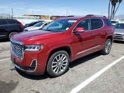 Salvage cars for sale at Van Nuys, CA auction: 2023 GMC Acadia Denali