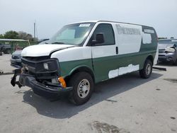 Chevrolet Express g2500 salvage cars for sale: 2015 Chevrolet Express G2500