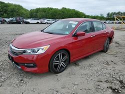 Salvage cars for sale at Windsor, NJ auction: 2017 Honda Accord Sport