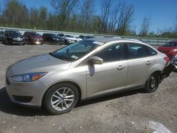 Salvage cars for sale from Copart Leroy, NY: 2018 Ford Focus SE
