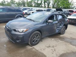 Subaru salvage cars for sale: 2021 Subaru Crosstrek Sport