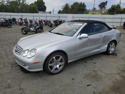 Mercedes-Benz clk-Class salvage cars for sale: 2005 Mercedes-Benz CLK 320