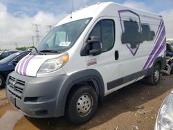 Salvage trucks for sale at Elgin, IL auction: 2014 Dodge RAM Promaster 2500 2500 High