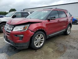 Vehiculos salvage en venta de Copart Shreveport, LA: 2018 Ford Explorer XLT