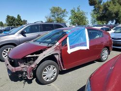 Salvage cars for sale at Vallejo, CA auction: 2010 Honda Insight LX