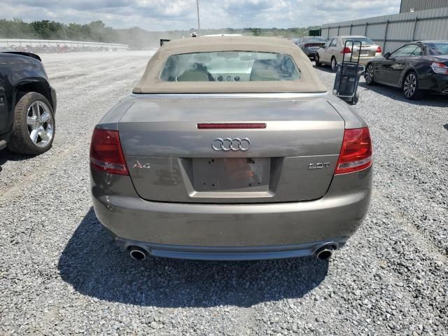 2009 Audi A4 2.0T Cabriolet