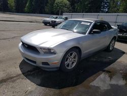 Salvage cars for sale from Copart Arlington, WA: 2011 Ford Mustang