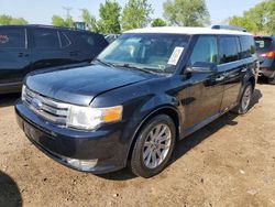 Salvage cars for sale from Copart Elgin, IL: 2010 Ford Flex SEL