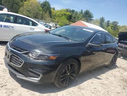 Salvage cars for sale at Mendon, MA auction: 2018 Chevrolet Malibu Premier