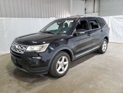 Salvage cars for sale at Lufkin, TX auction: 2018 Ford Explorer XLT