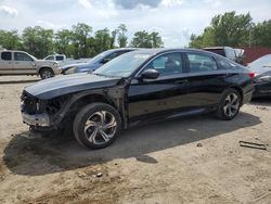 Salvage cars for sale from Copart Baltimore, MD: 2019 Honda Accord EX