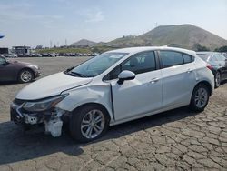 Salvage cars for sale from Copart Colton, CA: 2019 Chevrolet Cruze LT