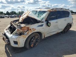 Salvage cars for sale at Newton, AL auction: 2017 Nissan Armada SV