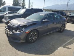 Salvage cars for sale from Copart Rancho Cucamonga, CA: 2017 Honda Civic EX