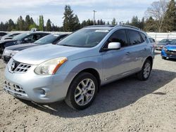 Salvage cars for sale from Copart Graham, WA: 2013 Nissan Rogue S