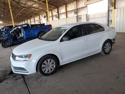 Salvage Cars with No Bids Yet For Sale at auction: 2016 Volkswagen Jetta S