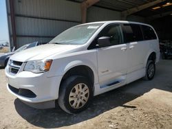 Salvage cars for sale from Copart Houston, TX: 2018 Dodge Grand Caravan SE