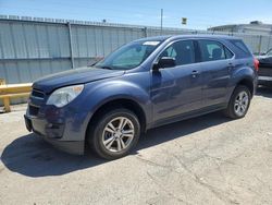 Salvage cars for sale at Dyer, IN auction: 2014 Chevrolet Equinox LS