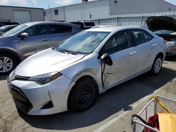 Salvage cars for sale from Copart Vallejo, CA: 2019 Toyota Corolla L