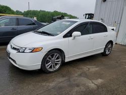 Salvage cars for sale at Windsor, NJ auction: 2007 Honda Civic SI