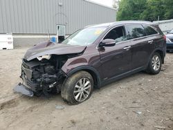 Salvage cars for sale at West Mifflin, PA auction: 2016 KIA Sorento LX