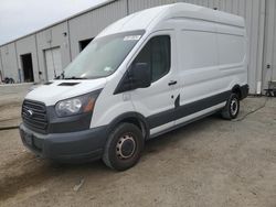 Salvage trucks for sale at Jacksonville, FL auction: 2018 Ford Transit T-250