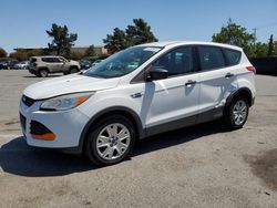 Salvage cars for sale from Copart San Martin, CA: 2014 Ford Escape S