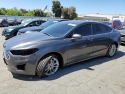 Salvage cars for sale from Copart Martinez, CA: 2019 Ford Fusion SE