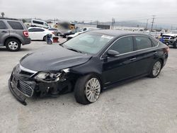 Salvage cars for sale from Copart Sun Valley, CA: 2014 Toyota Avalon Hybrid
