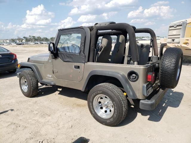 2004 Jeep Wrangler / TJ SE