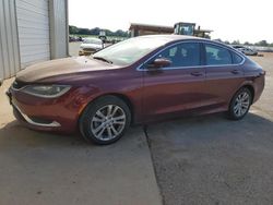 Salvage cars for sale at Tanner, AL auction: 2016 Chrysler 200 Limited