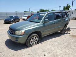 Salvage cars for sale at Oklahoma City, OK auction: 2004 Toyota Highlander Base
