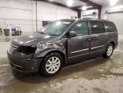 Salvage cars for sale at Avon, MN auction: 2016 Chrysler Town & Country Touring