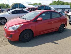Salvage cars for sale from Copart East Granby, CT: 2017 Hyundai Accent SE