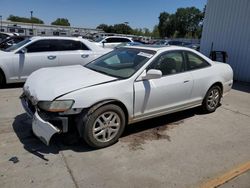 Vehiculos salvage en venta de Copart Sacramento, CA: 2002 Honda Accord EX