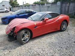 Salvage cars for sale from Copart Opa Locka, FL: 2012 Ferrari California