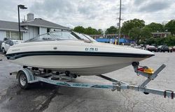 Salvage boats for sale at Kansas City, KS auction: 1999 Crossroads 1999 Crowline 180 With Trailer