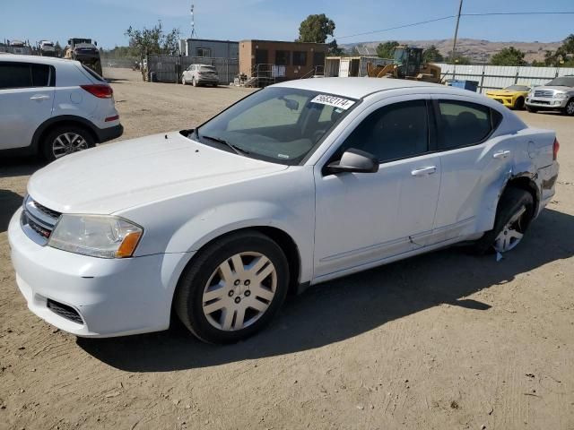 2012 Dodge Avenger SE