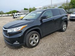 2015 Toyota Highlander Limited en venta en Franklin, WI