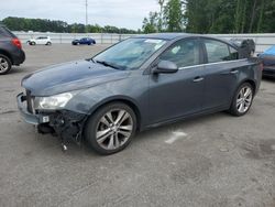 Chevrolet Cruze LTZ salvage cars for sale: 2013 Chevrolet Cruze LTZ