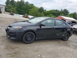 Salvage cars for sale from Copart Mendon, MA: 2018 Toyota Corolla L