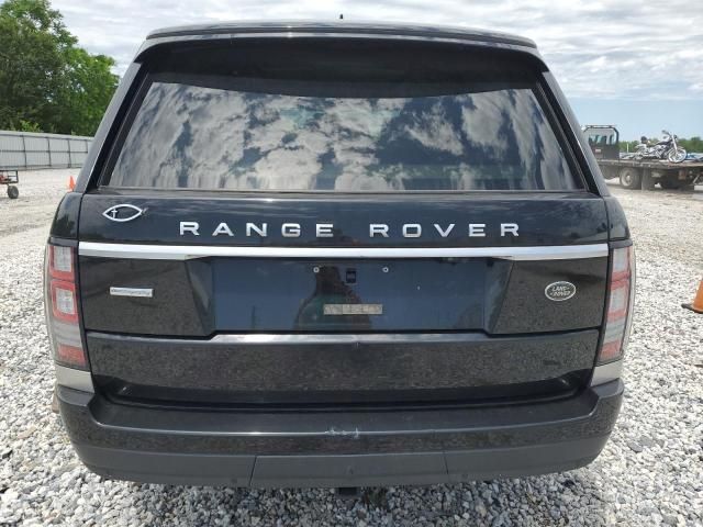 2016 Land Rover Range Rover HSE