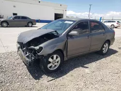 Salvage cars for sale at Farr West, UT auction: 2006 Toyota Corolla CE