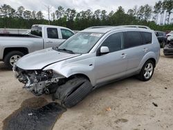 Salvage cars for sale from Copart Harleyville, SC: 2007 Mitsubishi Outlander XLS