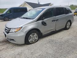 Salvage cars for sale from Copart Northfield, OH: 2014 Honda Odyssey LX